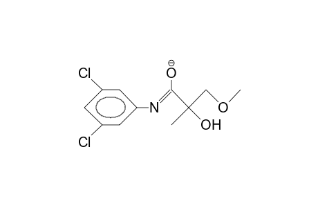 N-(3,5-Dichloro-phenyl)-2-methyl-3-methoxy-2-hydroxy-propanamide anion