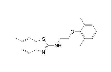 N-(2-(2,6-dimethylphenoxy)ethyl)-6-methylbenzo[d]thiazol-2-amine