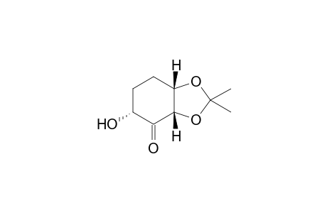 (2S,3S,6R)-6-Hydroxy-2,3-isopropylidenedioxycyclohexanone