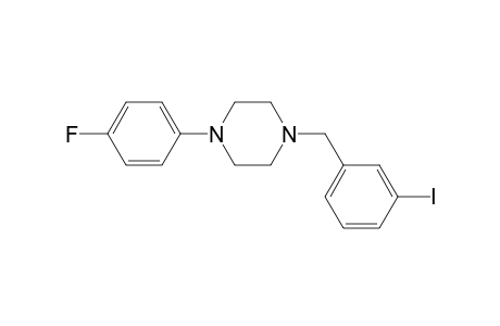 1-(4-Fluorophenyl)-4-(3-iodobenzyl)piperazine
