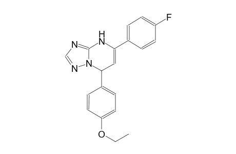 7-(4-ethoxyphenyl)-5-(4-fluorophenyl)-4,7-dihydro[1,2,4]triazolo[1,5-a]pyrimidine