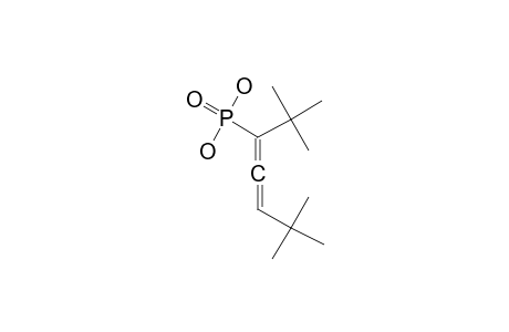 Phosphonic acid, [1-(1,1-dimethylethyl)-4,4-dimethyl-1,2-pentadienyl]-