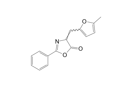 4-(5-methylfurfurylidene)-2-phenyl-2-oxazolin-5-one