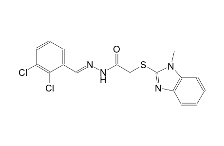 acetic acid, [(1-methyl-1H-benzimidazol-2-yl)thio]-, 2-[(E)-(2,3-dichlorophenyl)methylidene]hydrazide