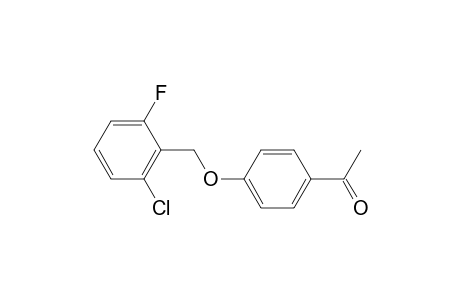 1-Ethanone, 1-[4-[(2-chloro-6-fluorophenyl)methoxy]phenyl]-