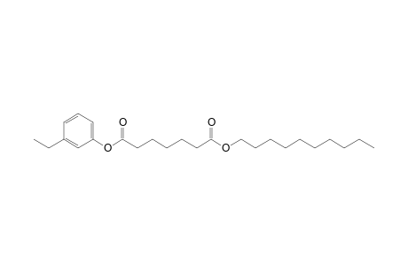 Pimelic acid, 3-ethylphenyl decyl ester