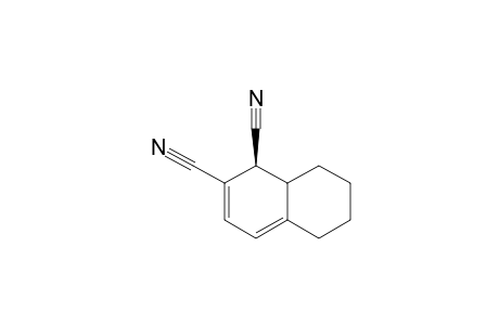 (4ARS,5SR)-1,2,3,4,4A,5-HEXAHYDRONAPHTHALENE-5,6-DICARBONITRILE