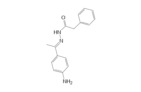 N'-[1-(4-aminophenyl)ethylidene]-2-phenylacetohydrazide