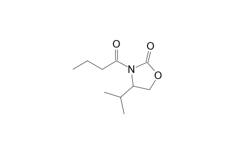 3-(1-oxobutyl)-4-propan-2-yl-2-oxazolidinone