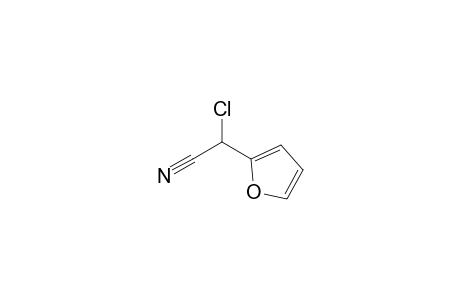 2-(Cyanochloromethyl)furan