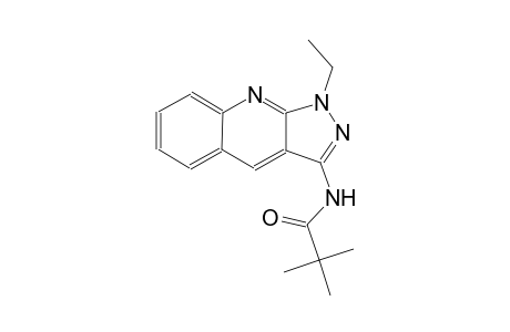 N-(1-ethyl-1H-pyrazolo[3,4-b]quinolin-3-yl)-2,2-dimethylpropanamide