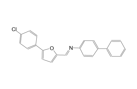 [1,1'-biphenyl]-4-amine, N-[(E)-[5-(4-chlorophenyl)-2-furanyl]methylidene]-