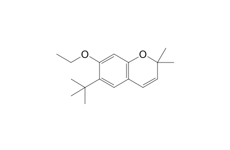 7-Ethoxy-6-(t-butyl)-2,2-dimethyl-chromene