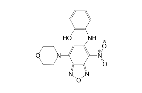 2-{[7-(4-morpholinyl)-4-nitro-2,1,3-benzoxadiazol-5-yl]amino}phenol