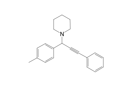 1-(3-phenyl-1-(p-tolyl)prop-2-yn-1-yl)piperidine