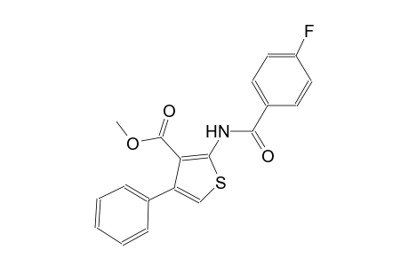 methyl 2-[(4-fluorobenzoyl)amino]-4-phenyl-3-thiophenecarboxylate