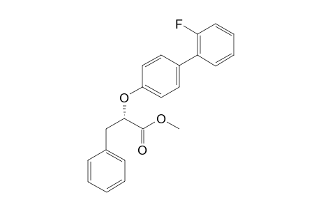 methyl (2S)-2-[4-(2-fluorophenyl)phenoxy]-3-phenyl-propanoate