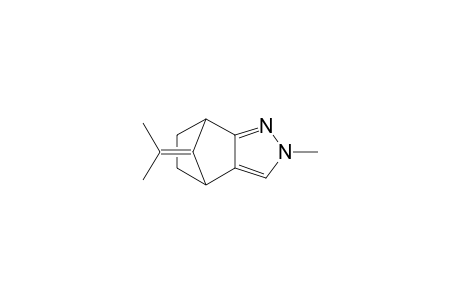 4,5,6,7-Tetrahydro-2-methyl-8-(1-methylethylidene)-4,7-methano-2H-indazole