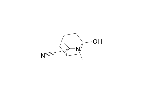 2-Azatricyclo[3.3.1.1(3,7)]decane-1-carbonitrile, 3-hydroxy-2-methyl-
