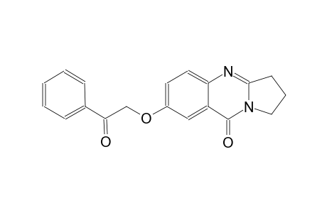 pyrrolo[2,1-b]quinazolin-9(1H)-one, 2,3-dihydro-7-(2-oxo-2-phenylethoxy)-