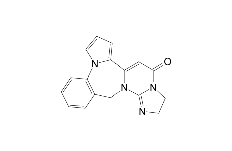 2,3-Dihydro-5H,15H-imidazo[2',1':2,3]pyrimidio[6,1-c]pyrrolo[1,2-a][1,4]benzodiazepin-5-one