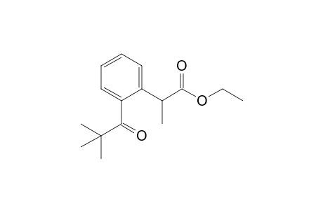Ethyl 2-[2-(2,2-Dimethylpropanoyl)phenyl]propanoate