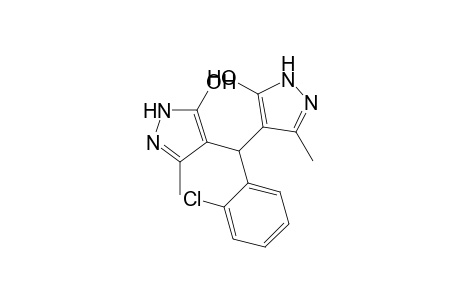 4,4'-[(2-Chlorophenyl)methanediyl]bis(3-methyl-1H-pyrazol-5-ol)