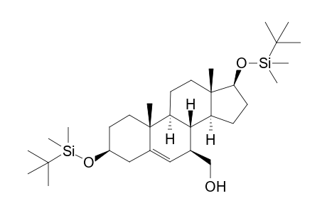 ((3S,7R,8R,9S,10R,13S,14S,17S)-3,17-bis(tert-butyldimethylsilyloxy)-10,13-dimethyl-2,3,4,7,8,9,10,11,12,13,14,15,16,17-tetradecahydro-1H-cyclopenta[a]phenanthren-7-yl)methanol
