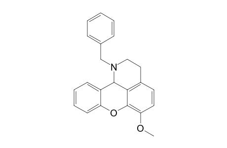 1-Benzyl-1,2,3,11b-tetrahydro-6-methoxy[1]benzopyrano[2,3,4-ij]isoquinoline