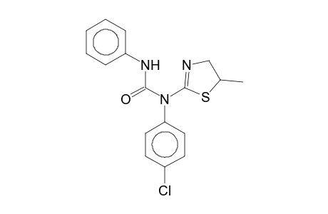 N-(4-Chlorophenyl)-N-(5-methyl-4,5-dihydro-1,3-thiazol-2-yl)-N'-phenylurea