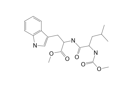 leu-trp, N-Methoxycarbonyl-, methyl ester (isome 2)