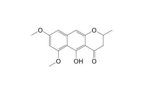 5-Hydroxy-6,8-dimethoxy-2-methyl-2,3-dihydrobenzo[g]chromen-4-one