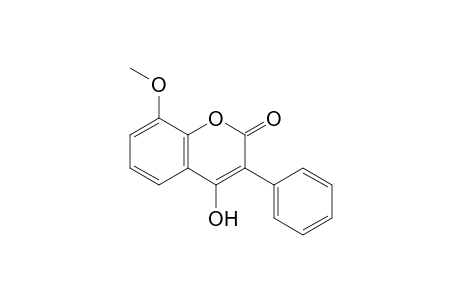 4-Hydroxy-8-methoxy-3-phenylcoumarin