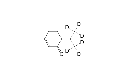2-Cyclohexen-1-one, 3-methyl-6-[1-(methyl-D3)ethyl-2,2,2-D3]-