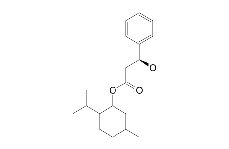 (-)-menthyl (S)-3-hydroxy-3-phenylpropanoate