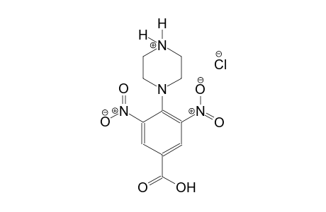 piperazinium, 1-(4-carboxy-2,6-dinitrophenyl)-, chloride