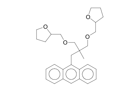 2-((3-(9-Anthryl)-2-methyl-2-[(tetrahydro-2-furanylmethoxy)methyl]propoxy)methyl)tetrahydrofuran