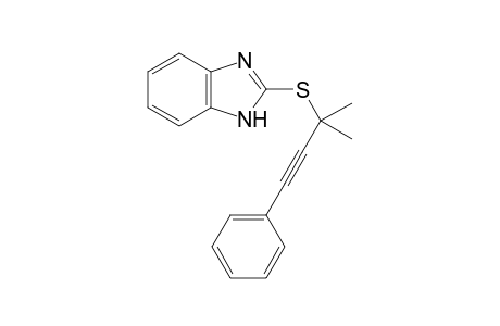 2-((2-Methyl-4-phenylbut-3-yn-2-yl)thio)-1H-benzo[d]imidazole