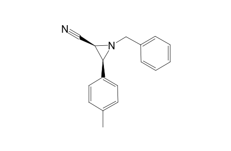 (2S,3S)-1-(benzyl)-3-(4-methylphenyl)ethylenimine-2-carbonitrile
