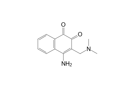 4-Amino-3-dimethylaminomethyl-1,2-naphthalindione