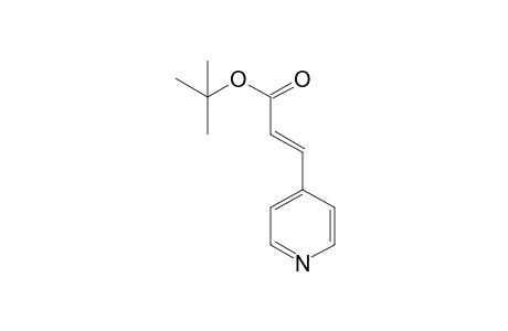tert-Butyl (2E)-3-(4-pyridinyl)-2-propenoate