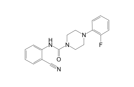 1(2H)-Pyrazinecarboxamide, N-(2-cyanophenyl)-4-(2-fluorophenyl)tetrahydro-