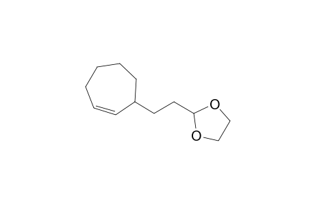 2-(2-Cyclohept-2-enylethyl)-1,3-dioxolane