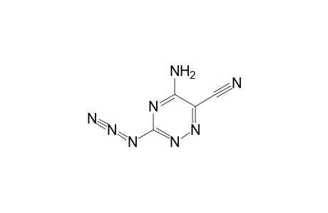 5-Amino-3-azido-1,2,4-triazine-6-carbonitrile