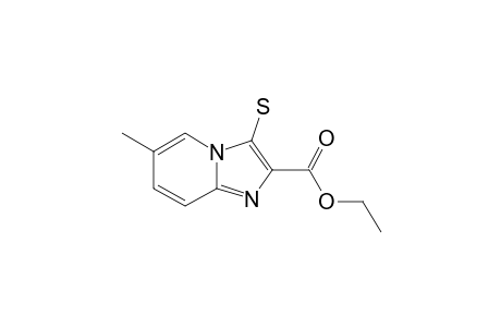 6-METHYL-ETHYL-3-MERCAPTOIMIDAZO-[1,2-A]-PYRIDIN-2-CARBOXYLATE