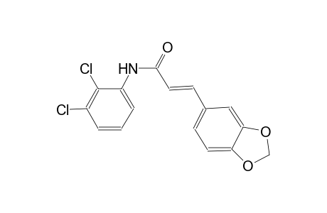 (2E)-3-(1,3-benzodioxol-5-yl)-N-(2,3-dichlorophenyl)-2-propenamide
