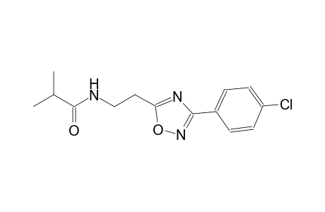 propanamide, N-[2-[3-(4-chlorophenyl)-1,2,4-oxadiazol-5-yl]ethyl]-2-methyl-