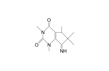 6,7-Dihydro-7-imino-1,3,5,6,6-pentamethyl-1H-cyclopenta-pyrimidine-2,4(3H,5H)-dione