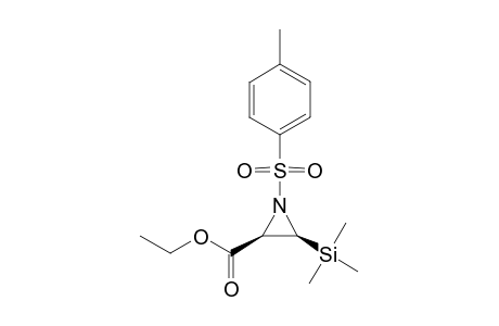 (2R,3S)-1-(4-methylphenyl)sulfonyl-3-trimethylsilyl-2-aziridinecarboxylic acid ethyl ester