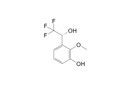 2-Methoxy-3-[(1'R)-2',2',2'-trifluoro-1'-hydroxyethyl]phenol